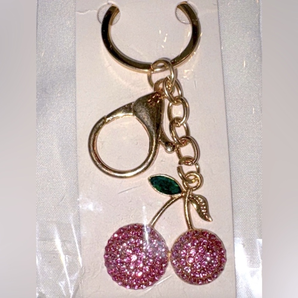 03# New Mint Pink Cherry Key Holder